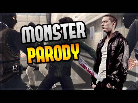 COD - Eminem MONSTER Song Parody ft. Rihanna Hit the LIKE button if you enjoyed this video! ▻Video Creator: http://www.youtube.com/TheFrasernash - - - - - - - - - ...