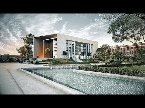 Making a Building in 3dsmax and Vray - Architecture Visualisation