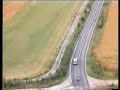 Thames Valley Police Motorcyclist - Helicopter view