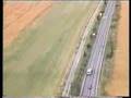 Thames Valley Police Motorcyclist - Helicopter view