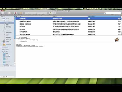 Guida Mac OSX: interazione tra mail e iCall Guida Mac OSX: interazione tra mail e iCall