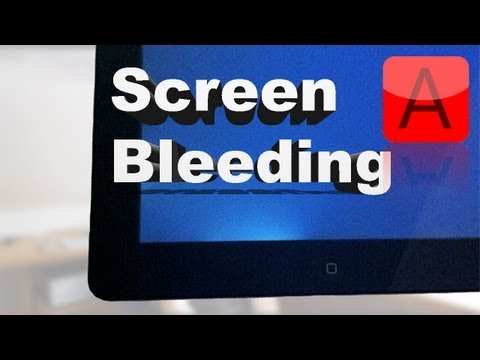 how to test ipad 2 backlight bleed