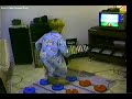5-20-1990.this was a mat and a running jumping game nintendo had in 1990. this would be one of the earliest forms of wii. my kids were very funny playing on it.
