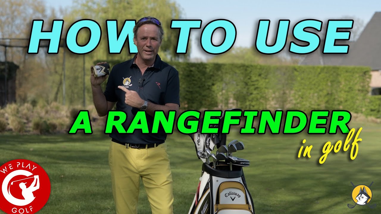 How to use a golf Rangefinder/Bushnell correctly