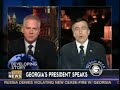 Glenn Beck interviews Pres. Saakashvili - Part 1