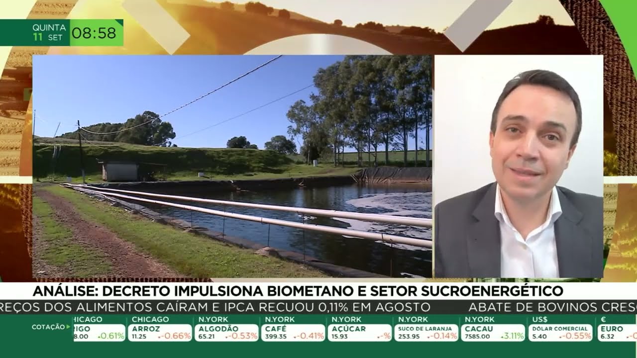 Decreto impulsiona biometano e setor sucroenergético