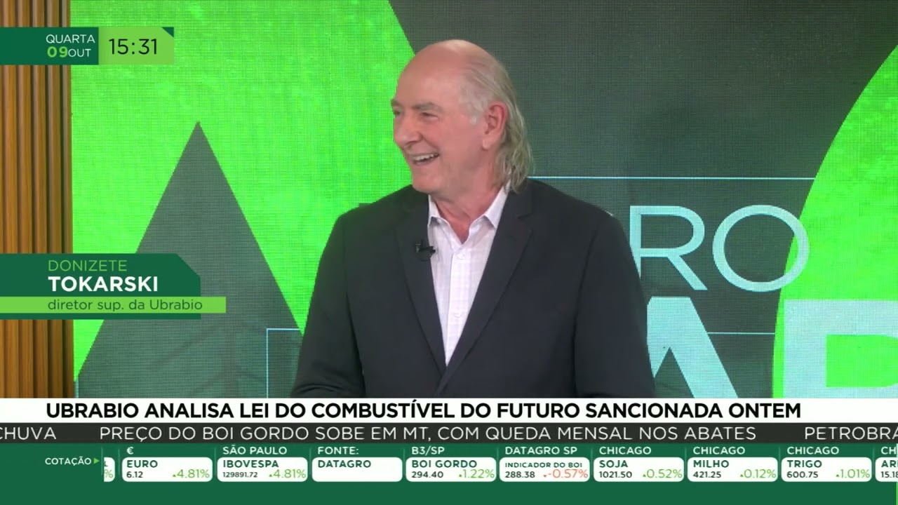 Ubrabio analisa lei do combustível do futuro sancionada ontem