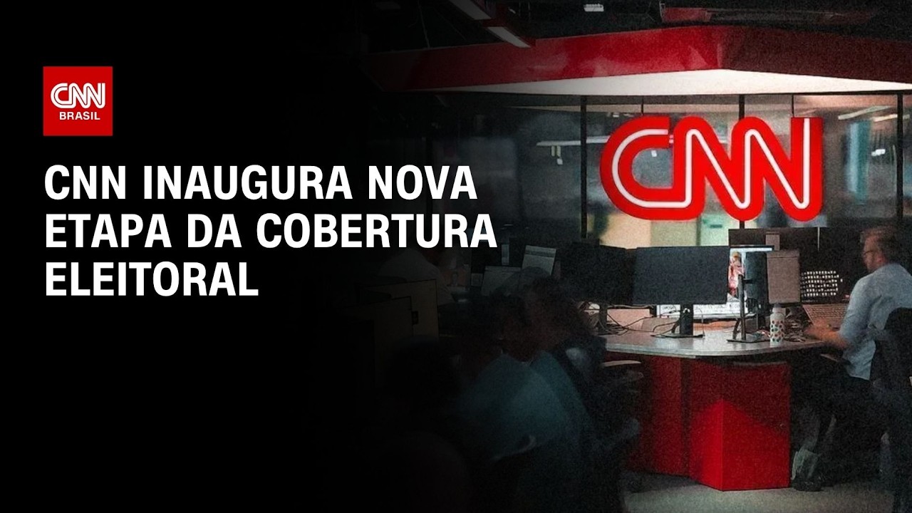 CNN inaugura nova etapa da cobertura eleitoral com programação exclusiva; confira | PRIME TIME