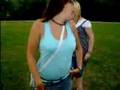 3 hoes dancing in the park