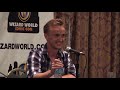 tom felton came to big apple comic con and had a q & a session with fans. let's take a look at a small chunk of what he said.