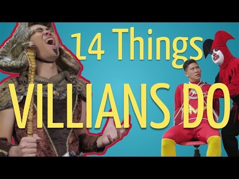 14 Things Villains Do
