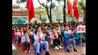 Nói chuyện truyền thống tại Trường Tiểu học và THCS Nam Khê