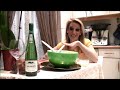 Video Express 62. Ensalada de lechuga gambas mahonesa y parmesano.