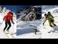 Strength test of the carbon ski BLACK POWDER