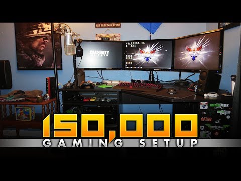 setup - 150000 Subscribers Gaming Setup! - You bros are amazing! ☆ ALL VLOG (in real life) Videos - http://bit.ly/SjqhKD ☆ 10th Prestige Stats & Classes! - http://b...