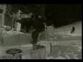 Snowboarding grenade terrain park