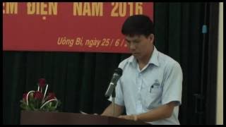 Điện lực Uông Bí: Phát động phong trào thi đua gia đình tiết kiệm điện năm 2016