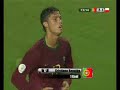 Goal  Christiano Ronaldo tegen Polen in de EK-Kwalificatie