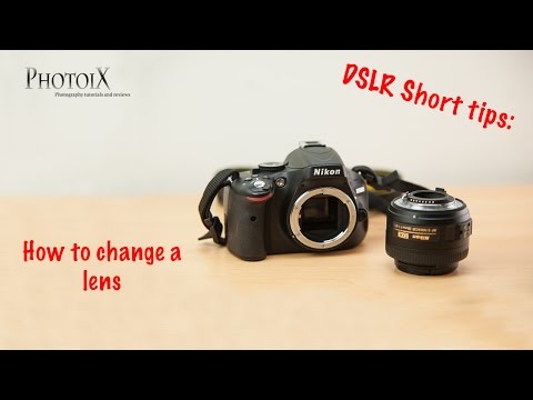 how to remove dslr lens