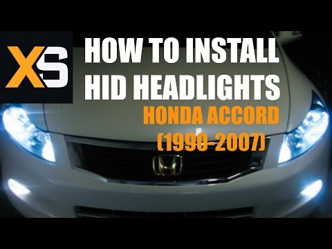 DIY HID Xenon Install: Honda Accord 1990-2007