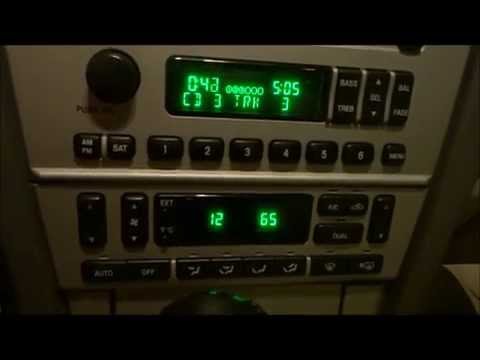 2005 Lincoln LS HVAC self test / diagnosis for heating and cooling