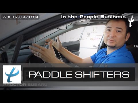 how to drive a paddle shift car