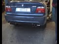 BMW E39 M5 - Eisenmann Sport Exhaust vs Stock Exhaust