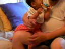 Baby Natalie hanging with Vicky and Gonggong