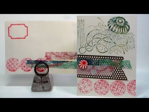 Using - I was so excited the other day to see foam bath blocks in the Dollar Spot at Target. They are fabulous for making stamps. I have a full tutorial on that here: http://youtu.be/OjcXfBgTHsc So...