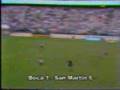 Goleada historica: Boca 1 - San Martín (Tuc) 6 - 20/11/88