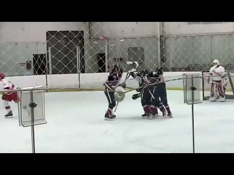 Gianni Annicchiarico # 11 PHC blue jersey, goal, Eastern Exposure Philadelphia Feb 12,2023 -v- carolina Jr. hurricanes