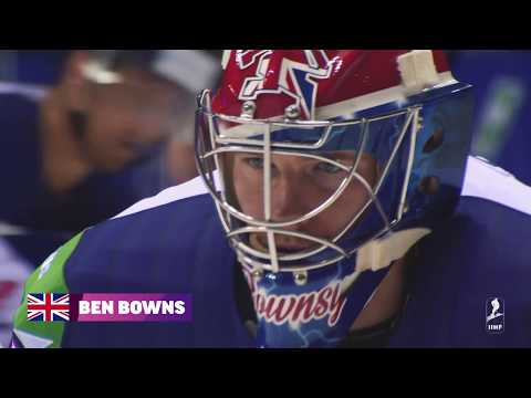 Ben Bowns Incredible Saves for Great Britain | #IIHFWorlds 2019