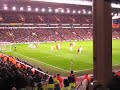 West Ham fans at Liverpool West Ham fans at Liverpool