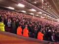 West Ham fans at Liverpool