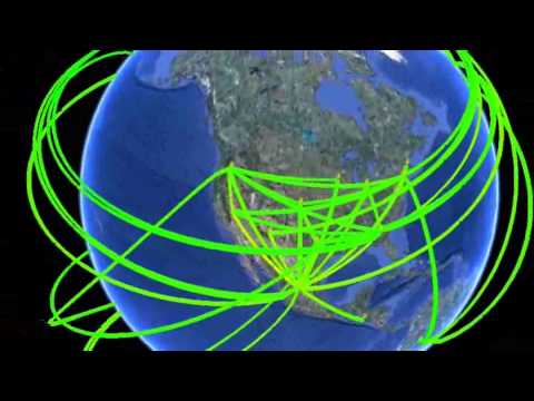 Watch 'Video how swine flu spread'