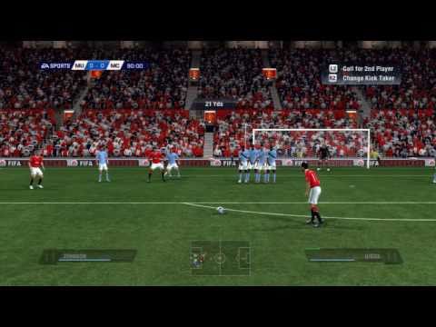 how to kick a free kick in fifa 11