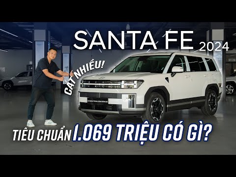 Hyundai Santafe 2024 bản tiêu chuẩn Exclusive: Không ADAS, mâm bé thì có gì để so với Honda CR-V?