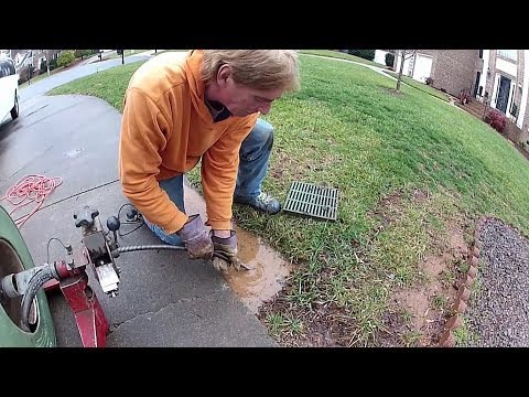 how to unclog a drain with roots