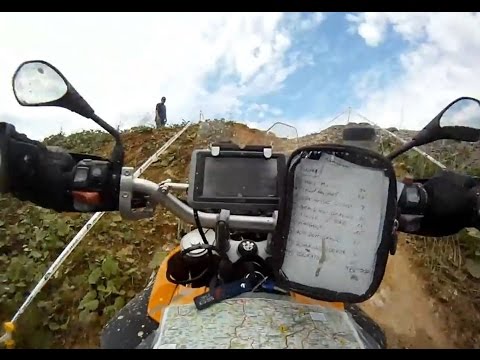 Touratech - Day 1 of the BMW / Touratech GS Challenge in the Schwarzwald from my onboard camera (ok, it's more a belly camera). My inglorious race the finale: http://www...