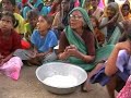 Distribution of rice,saries and blankets to aged people