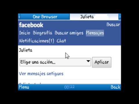 how to chat on facebook using uc browser