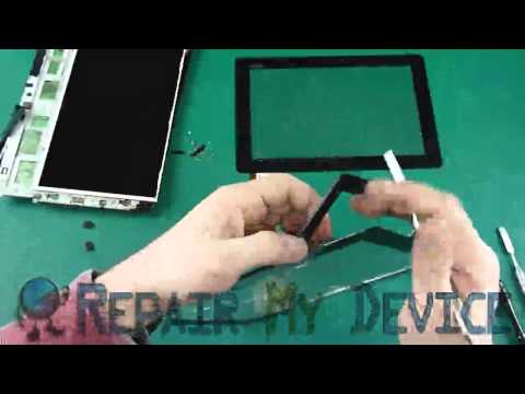 how to repair asus tablet screen
