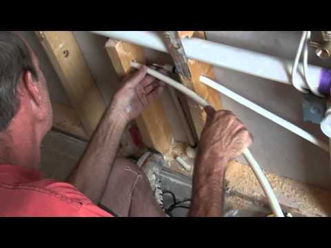 how to plumb a double sink