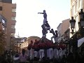Castellers de Barcelona: pd7 amb folre carregat Terrassa 22/11/2009