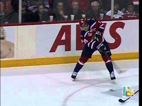 Zach Fucale Huge Save vs Moncton Wildcats - Feb 15, 2013