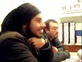 Rodrigo Canaves (Voz) y Francisco Toledo (Bajo) en en especial de la radio el sembrador, presentando temas de Kalida y contando sobre los futuros proyectos... video grabado por ice men...