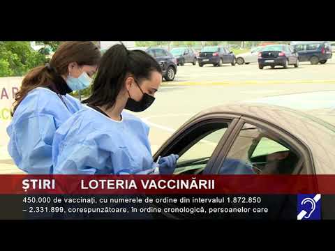 Extragerea lunară, la Loteria Vaccinării
