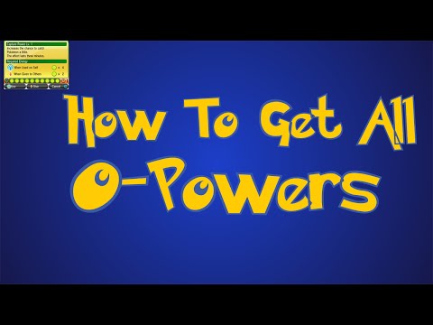 how to get all o powers pokemon