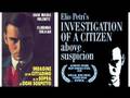 ENNIO MORRICONE -Indagine Su Un Cittadino Al Di Sopra Di Og
