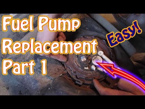 GMC Jimmy \ Chevy Blazer Fuel Tank Removal – Fuel Pump Replacement Instructions DIY Video Part 1